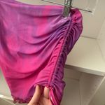 Tiger Mist  Jordie Ombré Ruched Tie Mini Skirt Photo 4