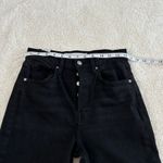 Frank & Eileen Women’s Monaghan Mom Jeans Size 26 High Waisted Raw Hem Crop Photo 5