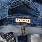 Encore jeans Encore Womens 9 Denim Distressed Overalls Photo 9