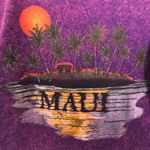 Vintage Maui Hawaii Purple Cut Crop T Shirt Size M Size M Photo 5