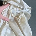 Vintage 1950s White Ruffle Jumper Dress with Apron Trim Handmade XS Photo 11