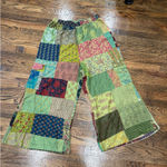 Earthbound  patchwork pants M/L Photo 0