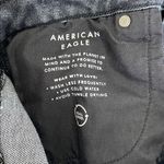 American Eagle  Outfitters Black Mom Straight Leg Jeans Photo 5