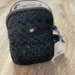Lauren Conrad Black Tweed Textured Sling Crossbody/Mini Backpack Photo 1