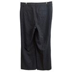 Loft  Women’s Size 14 High Waist Trouser Wide Leg Navy Houndstooth Dress Pants Photo 4