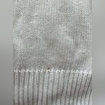 Women’s Vintage floral Embroidered White Cardigan short sleeve medium Sweater Photo 4