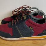 Teva  Woman 9 Red Blue Retro Highside '84 Sneakers Suede Low Top Gorpcore Casual Photo 1