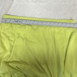 Ruby Rd . Lime green sheer lined elastic waist flowy A-line full skirt maxi large Photo 5