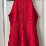 BB Dakota NWT Red Lace Romper 4 Photo 6