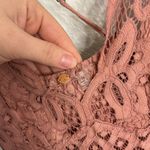 Free People NWT  Adella Maxi Slip dress in a pink size large Photo 6