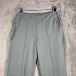 Athleta Pants Women 2 Petite Gray Sage Green Eastbound Straight Pant Athleisure Photo 3
