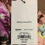 Apt. 9  floral top with flutter sleeves women’s size XXL NWT Photo 5