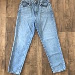 Madewell The Momjean Light Wash Jeans Size 27 Photo 0