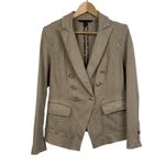 White House | Black Market Beige Scone Casual Trophy Jacket Size 4 Photo 1