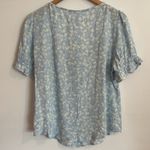 Elodie  Floral Puff-Sleeve Blouse Photo 1