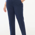 J.Crew Kallie Women's Straight Leg Navy Pants NWT 10P Photo 0