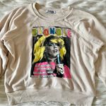 Free People  Cream Neon Blondie Show Raglan Oversized Soft Crewneck Sweats… Photo 2