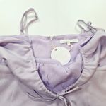 MORE TO COME Sarai Slit Mini Dress in Lavender XL Purple Photo 8