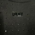 DKNY  Sport Black Rhinestone Crewneck Sweatshirt XS Photo 6