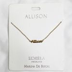 Marina De Buchi “Allison” Lumiela Personalized Name Necklace  Photo 0