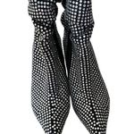 Jeffrey Campbell Cry4U Slouch Crystal Black Heeled Boots size 8 Photo 1