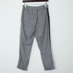 ZARA  Side Stripe Black‎ White Plaid Cropped Trouser Pants Womens Size Medium Photo 6