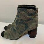 Sanctuary  Rock It Camouflage Open Toe Booties size 8 Photo 2