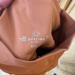 Aerie  Offline Size Small 7/8 High-Rise Burnt Orange Leggings. Photo 4