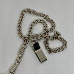 Milan Z Berger Baseball Pocket date Watch quartz analog silver tone running Photo 5