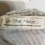 We The Free Free People Womens Boho Heavy Tee Size Extra Small Light Grey Photo 2
