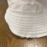 Aerie OFFLINE By Bucket Hat in White Distressed Cotton One Size Photo 5