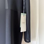 Iris NWT  Women’s Long Sleeves Jumpsuit Black Size Large Mesh See Through Photo 3