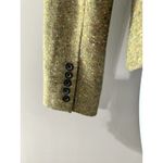 VINTAGE Bernard Zins Paris "Nina" Green Confetti Tweed Blazer Jacket Size 10 Photo 5