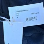 FRNCH NEW PARIS GISETTE/F12100 GILET NOIR MEDIUN WOMENS Black Quilted Vest Photo 10