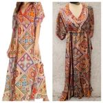 Johnny Was Thalia silk Maxi dress NWT Photo 6