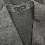 Escada Virgin Wool Cashmere Blazer Jacket Dark Gray Size 40 Size M Photo 6