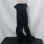 Marc Fisher WO SIZE 10 KNEE HIGH BLACK SUEDE LEATHER BOOTS INNER 1/2 zipper GUC Photo 8