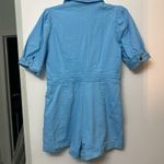 Princess Polly day+moon Hendrix’s Denim puff sleeve romper Photo 4