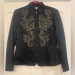 NWT Reba Black & Gold Laced Fitted Medium Western Jacket. 1805 Photo 0