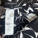 Mario Serrani  Monochrome Leaf Pattern Women Shorts Photo 3