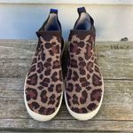 Rothy's  The Chelsea Wildcat High Top Sneakers Brown Tan Size 8 Photo 1