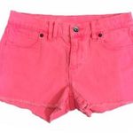 Madewell Hot Pink Denim Shorts Size 24 Photo 0