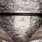 Thread and Supply Large 1/4 Zip Wubby Lazy Sunday Teddy Fleece Pullover Sherpa Photo 2