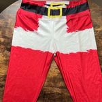 Ladies Santa Christmas leggings. Size: L/XL. Size L Photo 0