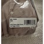 Show Me Your Mumu Emily Empire Maxi Dress Large Soft Beige Chiffon $188 MSRP Photo 5