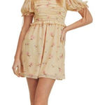 Lush Clothing Lush Floral Cream Dress Photo 0