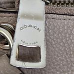 Coach  Charley Embossed Horse and Carriage Pebbled Leather Crossbody TAN Photo 6