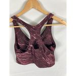 Sage Collective Patterned Sports Bra Size Small Purple Photo 1