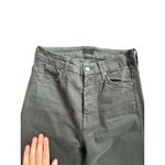 MOTHER The Pixie Not Guilty Black Button Fly High Rise Skinny Jeans Size 26 Photo 3