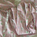 Cecil and Lou women’s pajama set Mahjong pink print size XXL top and pants Photo 0